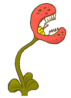 Planta carnivora ilustrada